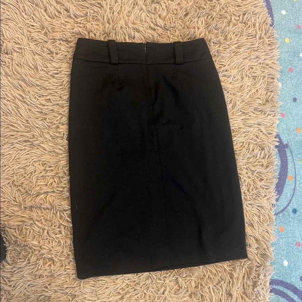 George Pencil Skirt in Black Size 4 / Black Business Skirt / Professional